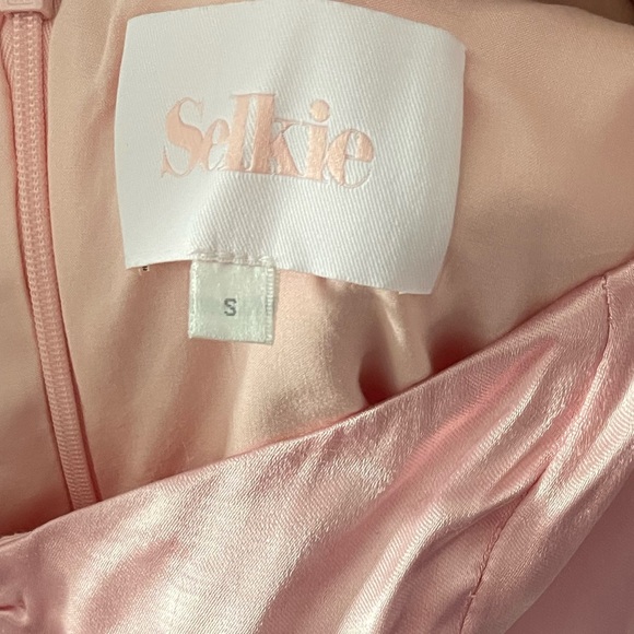 Selkie:Madonna Dress in Pink Satin - old sizing runs small! S (XS) - Picture 6 of 10